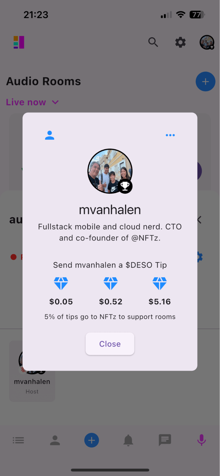 Decentralized Profile